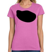 Ladies Heavy Cotton 100% Cotton T Shirt Thumbnail