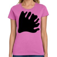 Ladies Heavy Cotton 100% Cotton T Shirt Thumbnail