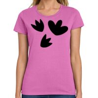 Ladies Heavy Cotton 100% Cotton T Shirt Thumbnail