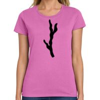 Ladies Heavy Cotton 100% Cotton T Shirt Thumbnail