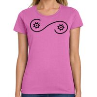 Ladies Heavy Cotton 100% Cotton T Shirt Thumbnail
