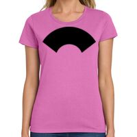 Ladies Heavy Cotton 100% Cotton T Shirt Thumbnail