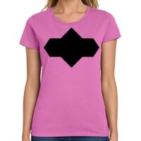 Ladies Heavy Cotton 100% Cotton T Shirt Thumbnail