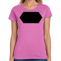Ladies Heavy Cotton 100% Cotton T Shirt Thumbnail