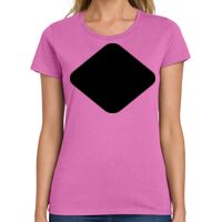 Ladies Heavy Cotton 100% Cotton T Shirt Thumbnail