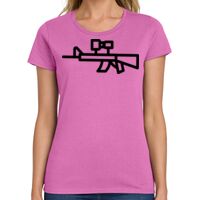 Ladies Heavy Cotton 100% Cotton T Shirt Thumbnail