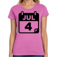 Ladies Heavy Cotton 100% Cotton T Shirt Thumbnail