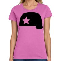 Ladies Heavy Cotton 100% Cotton T Shirt Thumbnail