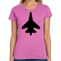 Ladies Heavy Cotton 100% Cotton T Shirt Thumbnail