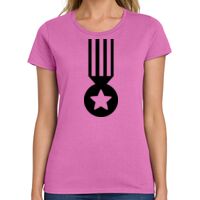 Ladies Heavy Cotton 100% Cotton T Shirt Thumbnail