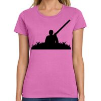 Ladies Heavy Cotton 100% Cotton T Shirt Thumbnail