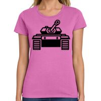 Ladies Heavy Cotton 100% Cotton T Shirt Thumbnail
