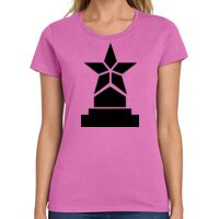Ladies Heavy Cotton 100% Cotton T Shirt Thumbnail
