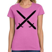Ladies Heavy Cotton 100% Cotton T Shirt Thumbnail