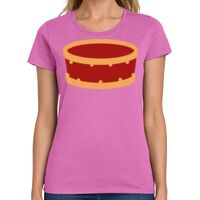 Ladies Heavy Cotton 100% Cotton T Shirt Thumbnail