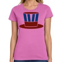 Ladies Heavy Cotton 100% Cotton T Shirt Thumbnail