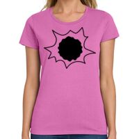 Ladies Heavy Cotton 100% Cotton T Shirt Thumbnail
