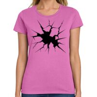 Ladies Heavy Cotton 100% Cotton T Shirt Thumbnail