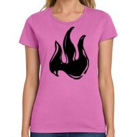Ladies Heavy Cotton 100% Cotton T Shirt Thumbnail