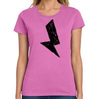 Ladies Heavy Cotton 100% Cotton T Shirt Thumbnail