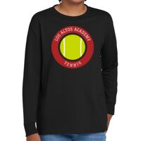Youth Heavy Cotton 100% Cotton Long Sleeve T Shirt Thumbnail