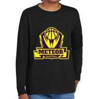 Youth Heavy Cotton 100% Cotton Long Sleeve T Shirt Thumbnail
