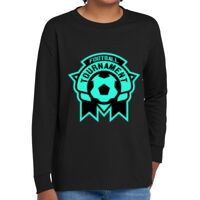 Youth Heavy Cotton 100% Cotton Long Sleeve T Shirt Thumbnail