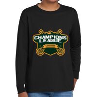 Youth Heavy Cotton 100% Cotton Long Sleeve T Shirt Thumbnail