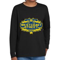 Youth Heavy Cotton 100% Cotton Long Sleeve T Shirt Thumbnail
