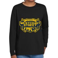Youth Heavy Cotton 100% Cotton Long Sleeve T Shirt Thumbnail