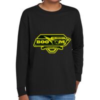 Youth Heavy Cotton 100% Cotton Long Sleeve T Shirt Thumbnail