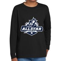 Youth Heavy Cotton 100% Cotton Long Sleeve T Shirt Thumbnail