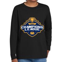 Youth Heavy Cotton 100% Cotton Long Sleeve T Shirt Thumbnail