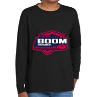 Youth Heavy Cotton 100% Cotton Long Sleeve T Shirt Thumbnail