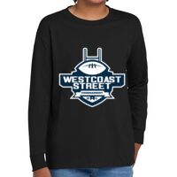 Youth Heavy Cotton 100% Cotton Long Sleeve T Shirt Thumbnail