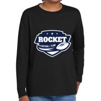 Youth Heavy Cotton 100% Cotton Long Sleeve T Shirt Thumbnail