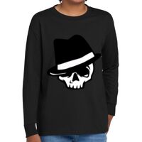 Youth Heavy Cotton 100% Cotton Long Sleeve T Shirt Thumbnail
