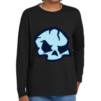 Youth Heavy Cotton 100% Cotton Long Sleeve T Shirt Thumbnail