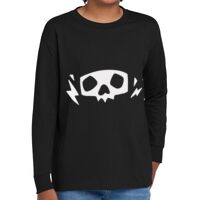 Youth Heavy Cotton 100% Cotton Long Sleeve T Shirt Thumbnail