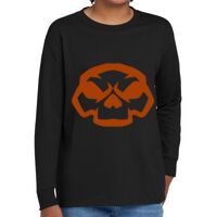 Youth Heavy Cotton 100% Cotton Long Sleeve T Shirt Thumbnail