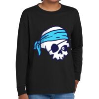 Youth Heavy Cotton 100% Cotton Long Sleeve T Shirt Thumbnail