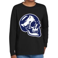 Youth Heavy Cotton 100% Cotton Long Sleeve T Shirt Thumbnail