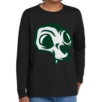 Youth Heavy Cotton 100% Cotton Long Sleeve T Shirt Thumbnail