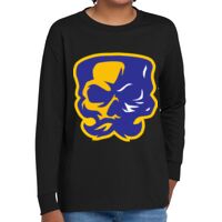 Youth Heavy Cotton 100% Cotton Long Sleeve T Shirt Thumbnail
