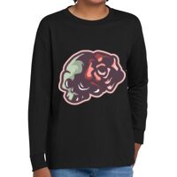 Youth Heavy Cotton 100% Cotton Long Sleeve T Shirt Thumbnail