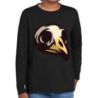 Youth Heavy Cotton 100% Cotton Long Sleeve T Shirt Thumbnail