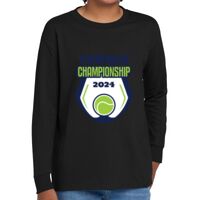 Youth Heavy Cotton 100% Cotton Long Sleeve T Shirt Thumbnail