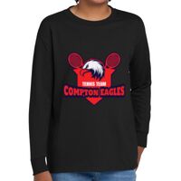 Youth Heavy Cotton 100% Cotton Long Sleeve T Shirt Thumbnail