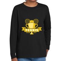 Youth Heavy Cotton 100% Cotton Long Sleeve T Shirt Thumbnail