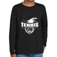 Youth Heavy Cotton 100% Cotton Long Sleeve T Shirt Thumbnail